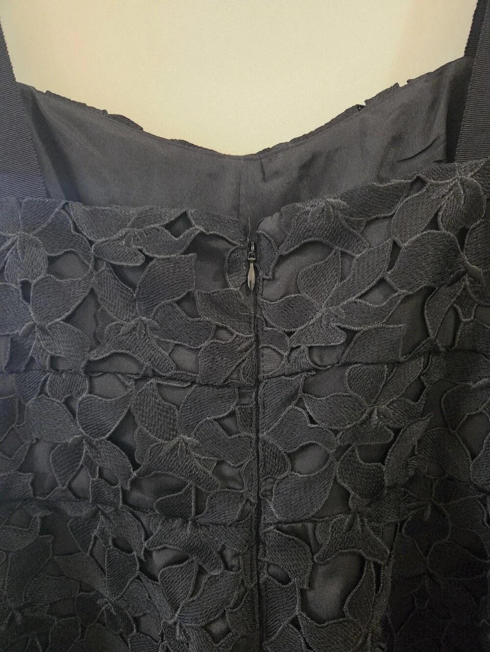 J. Crew Black Lace Dress
